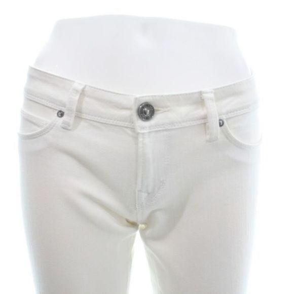 DL1961 'CINDY' WHITE SLIM BOOTCUT JEANS SIZE 27 - Picture 1 of 7